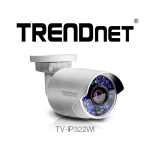 Imagen Cámara WiFi TRENDnet® compacta de 1.3 megapíxeles para exteriores.